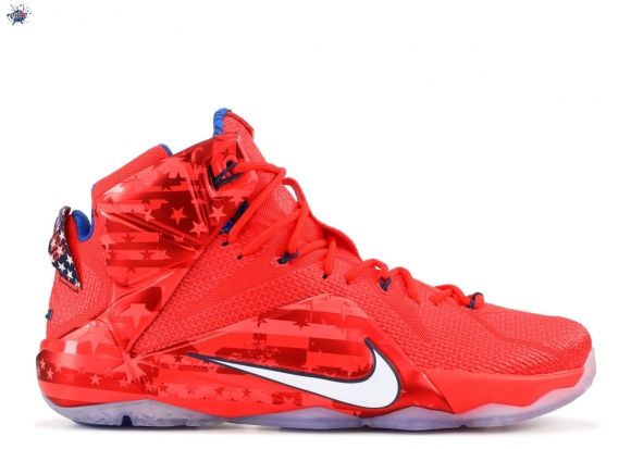 Meilleures Nike Lebron XII 12 "Usa" Rouge