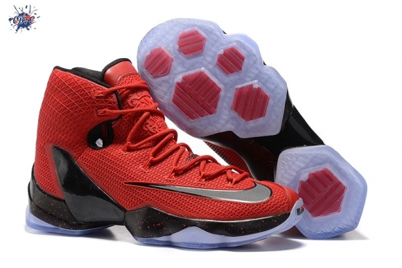 Meilleures Nike Lebron XIII 13 Elite Rouge Noir