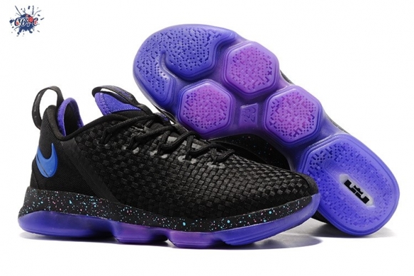 Meilleures Nike Lebron XIV 14 Low Black Porple