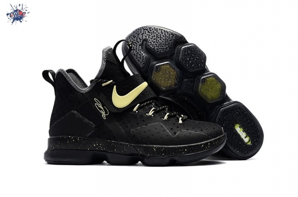 Meilleures Nike Lebron XIV 14 Noir Or