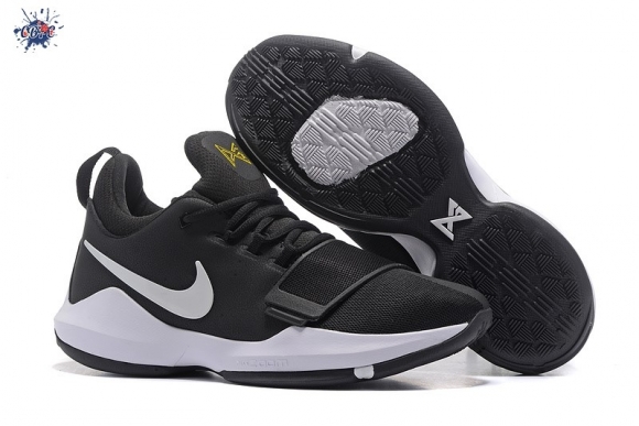 Meilleures Nike PG 1 Enfant Noir Blanc