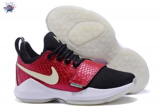 Meilleures Nike PG 1 Noir Rouge