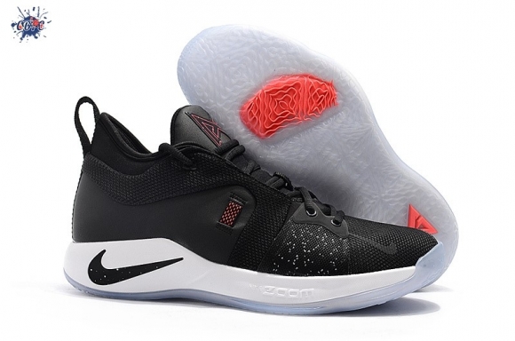 Meilleures Nike PG 2 "Taurus" Noir Blanc Orange (aj2039-003)