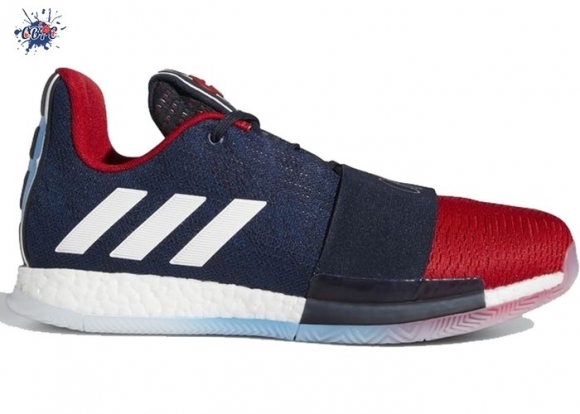 Meilleures Adidas Harden Vol 3 Marine Red (G54024)