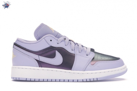 Meilleures Air Jordan 1 Low (GS) Oxygène Violet (554723-505)