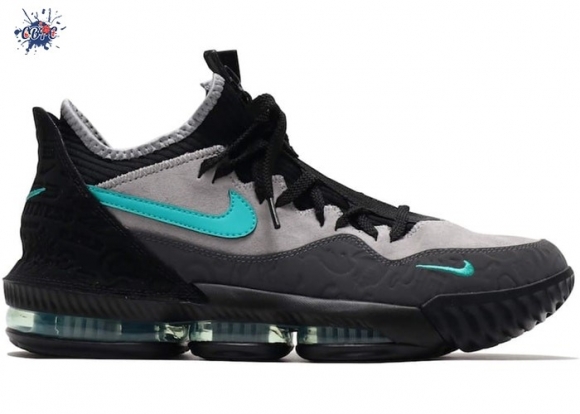 Meilleures Nike Lebron XVI 16 Low Jade Grigia (CD9471-003)