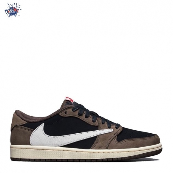 Meilleures Air Jordan 1 Low "Travis Scott" Marron (CQ4277-001)