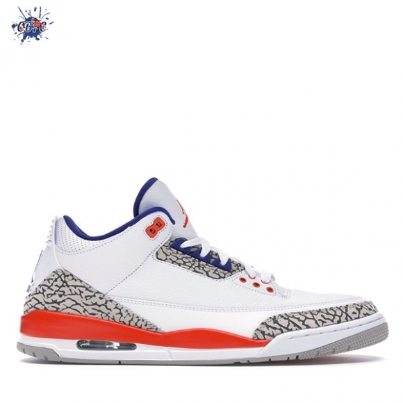 Meilleures Air Jordan 3 Retro "Knicks" Blanc (136064-148)