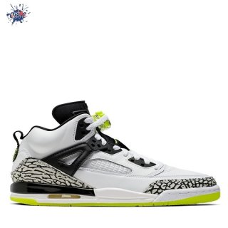 Meilleures Air Jordan Spizike (GS) Blanc Volt Noir (317321-170)