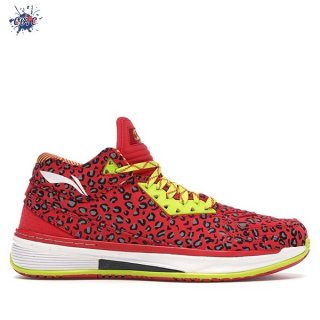 Meilleures Li Ning Way Of Wade 2 "Rouge Leopard" Rouge (ABAH017-14)