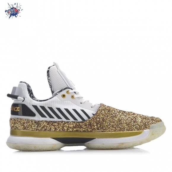 Meilleures Li Ning Way Of Wade 7 "One Last Dance Away" Blanc Or (ABAN079-37)