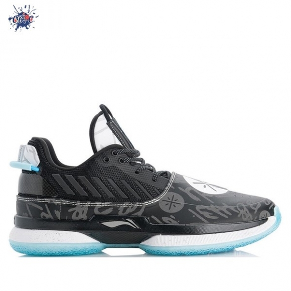 Meilleures Li Ning Way Of Wade 7 "Team No Sleep" Blanc Noir Bleu (ABAN079-5)