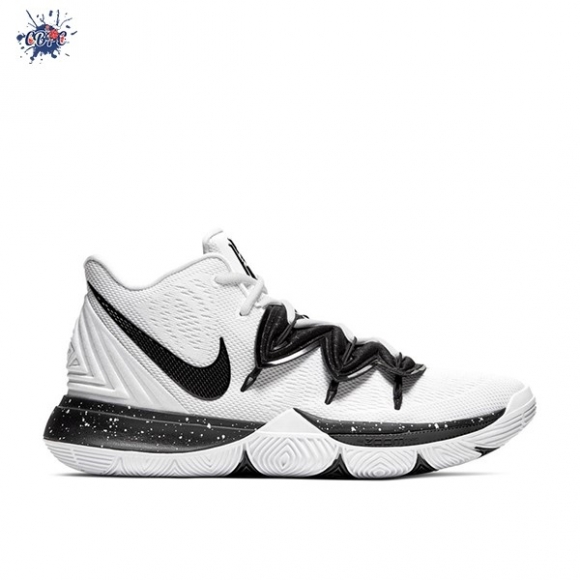 Meilleures Nike Kyrie Irving V 5 Team Blanc Noir (CN9519-100)