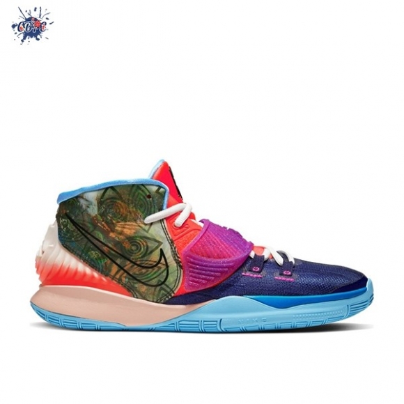 Meilleures Nike Kyrie Irving VI 6 Preheat (GS) "Heal The World" Marine (CV5574-403)