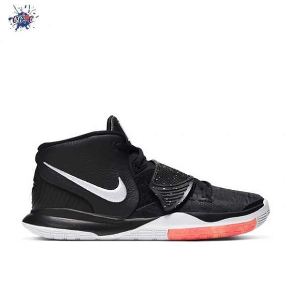 Meilleures Nike Kyrie Irving VI 6 (PS) Noir Blanc (BQ5600-001)