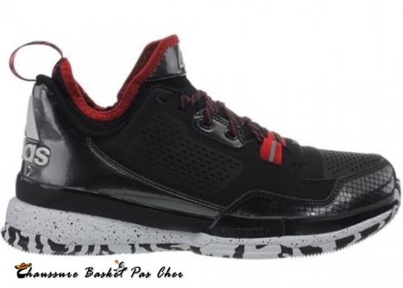 Adidas D Lillard 1 "Rip City" Blanc Noir (D68974)