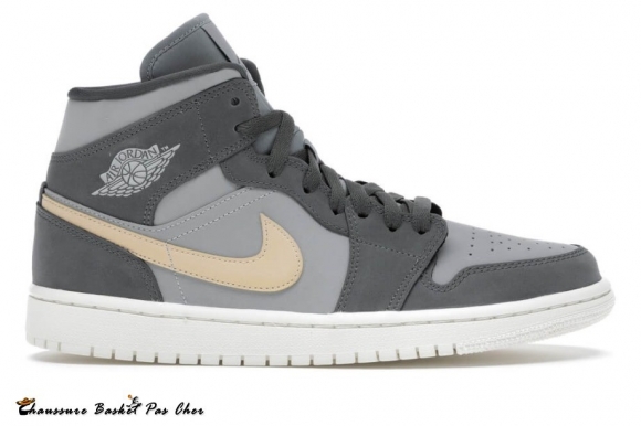 Jordan 1 Mid (W) Gris Onyx (BQ6472-020)