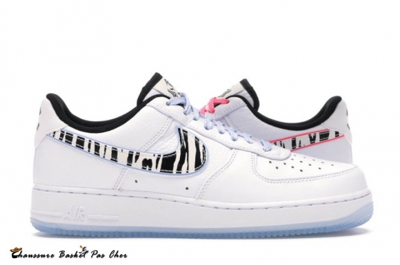 Nike Air Force 1 Low "South Korea" (2020) Blanc Noir (CW3919-100)