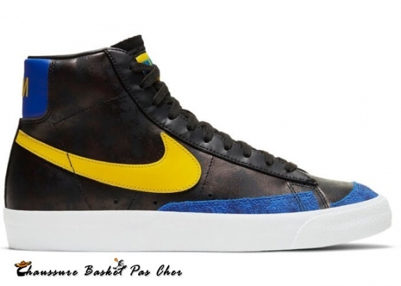 Nike Blazer Mid "Peace" Noir Jaune (DC1414-001)