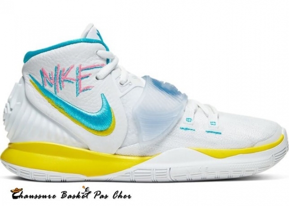 Nike Kyrie 6 90S (Gs) Jaune Bleu (BQ5599-101)