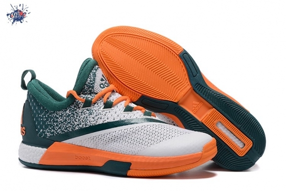 Meilleures Adidas Crazylight James Harden Blanc Vert Orange