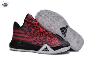 Meilleures Adidas Damian Lillard 2 Foncé Gris Rouge