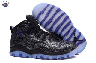 Meilleures Air Jordan 10 Noir Pourpre