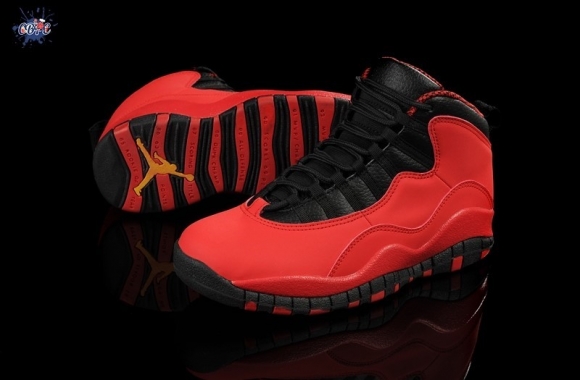 Meilleures Air Jordan 10 Rouge Noir