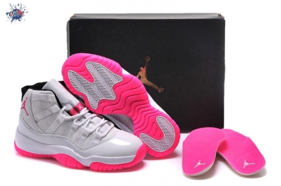 Meilleures Air Jordan 11 Blanc Rose