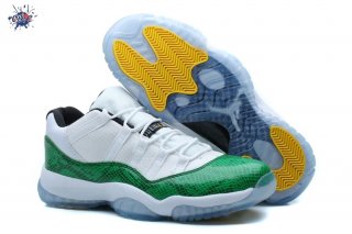 Meilleures Air Jordan 11 Blanc Vert