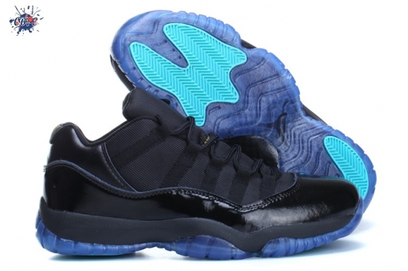 Meilleures Air Jordan 11 Noir Foncé Bleu