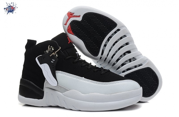 Meilleures Air Jordan 12 Noir Blanc