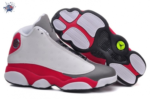 Meilleures Air Jordan 13 Blanc Gris Rose