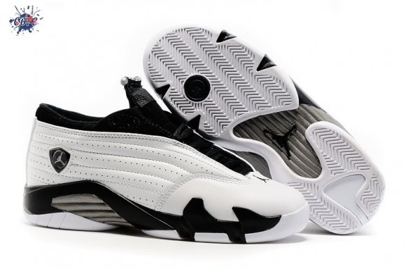 Meilleures Air Jordan 14 Blanc Noir