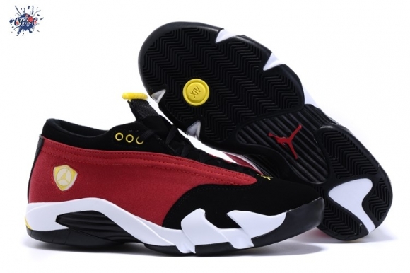 Meilleures Air Jordan 14 Rouge Noir Blanc