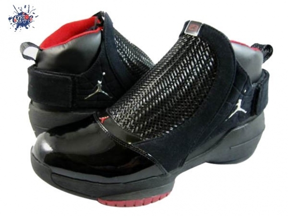 Meilleures Air Jordan 19 Noir Rouge