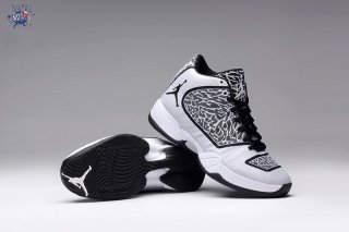 Meilleures Air Jordan 29 Noir Blanc Gris