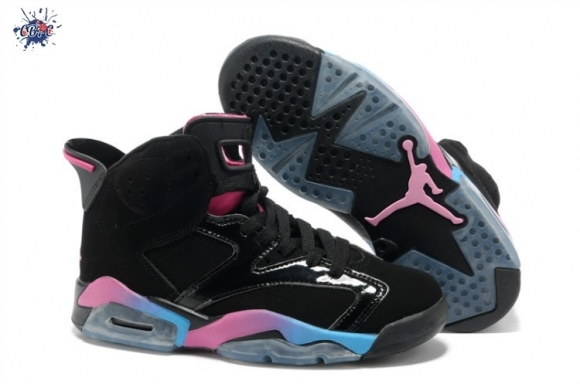 Meilleures Air Jordan 6 Noir Multicolore