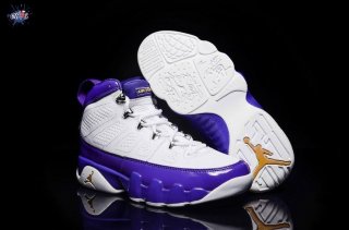 Meilleures Air Jordan 9 Blanc Pourpre