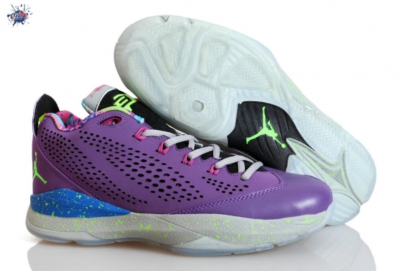 Meilleures Air Jordan Chris Paul 7 Blanc Pourpre