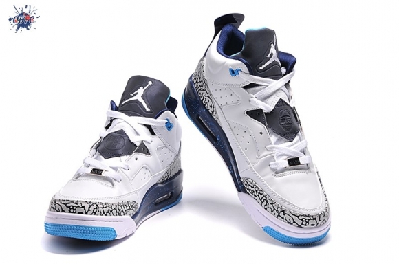 Meilleures Jordan Son of Mars Bleu Blanc