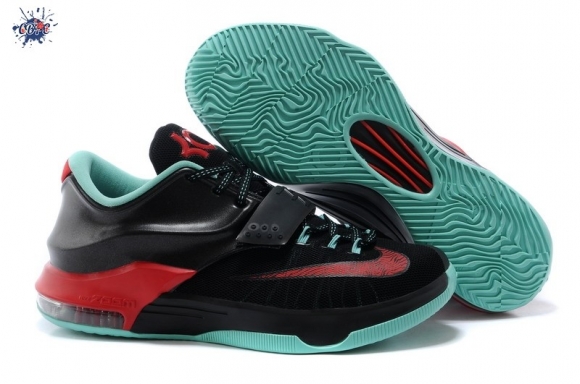 Meilleures Nike KD 7 Rouge Noir Vert