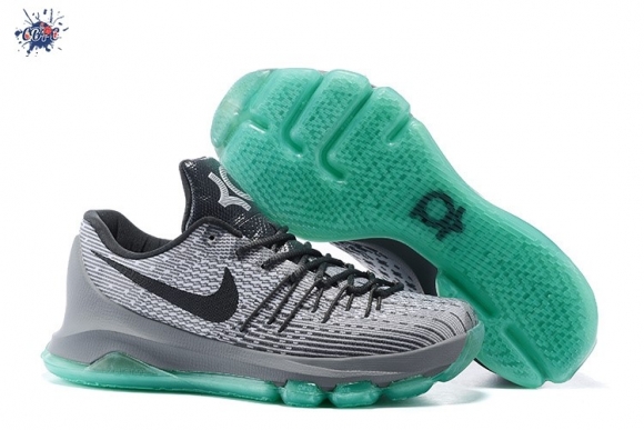 Meilleures Nike KD 8 Noir Gris Vert