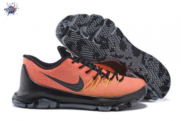 Meilleures Nike KD 8 Orange Noir Jaune