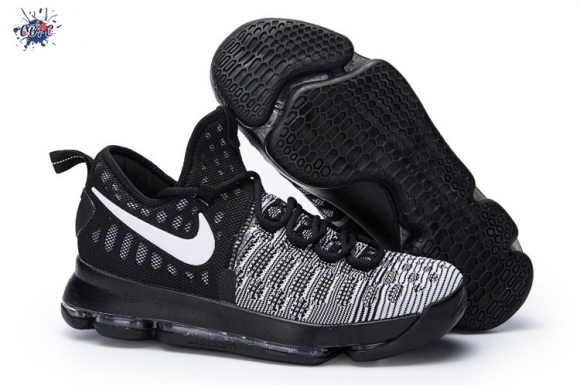 Meilleures Nike KD 9 Blanc Noir