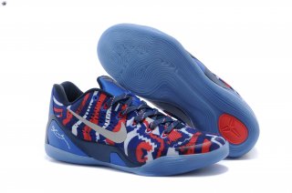 Meilleures Nike Kobe 9 Elite Bleu Rouge