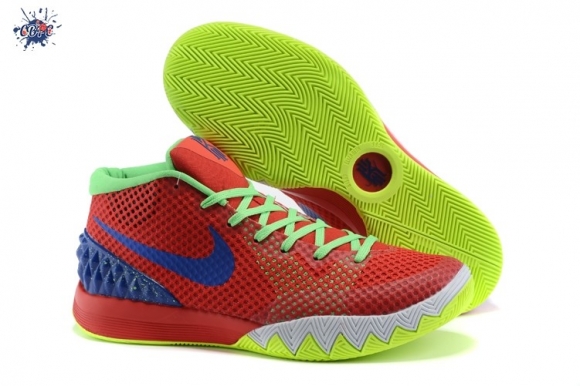 Meilleures Nike Kyrie Irving 1 Rouge Fluorescent Vert