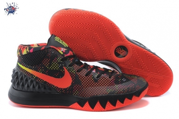 Meilleures Nike Kyrie Irving 1 Rouge Jaune Noir