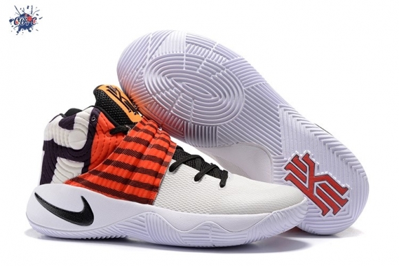 Meilleures Nike Kyrie Irving 2 Blanc Orange Noir