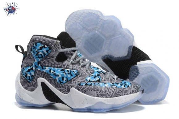 Meilleures Nike Lebron 13 Multicolore Gris